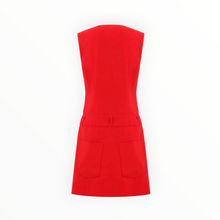 Amanda Uprichard Tori Dress - Ruby