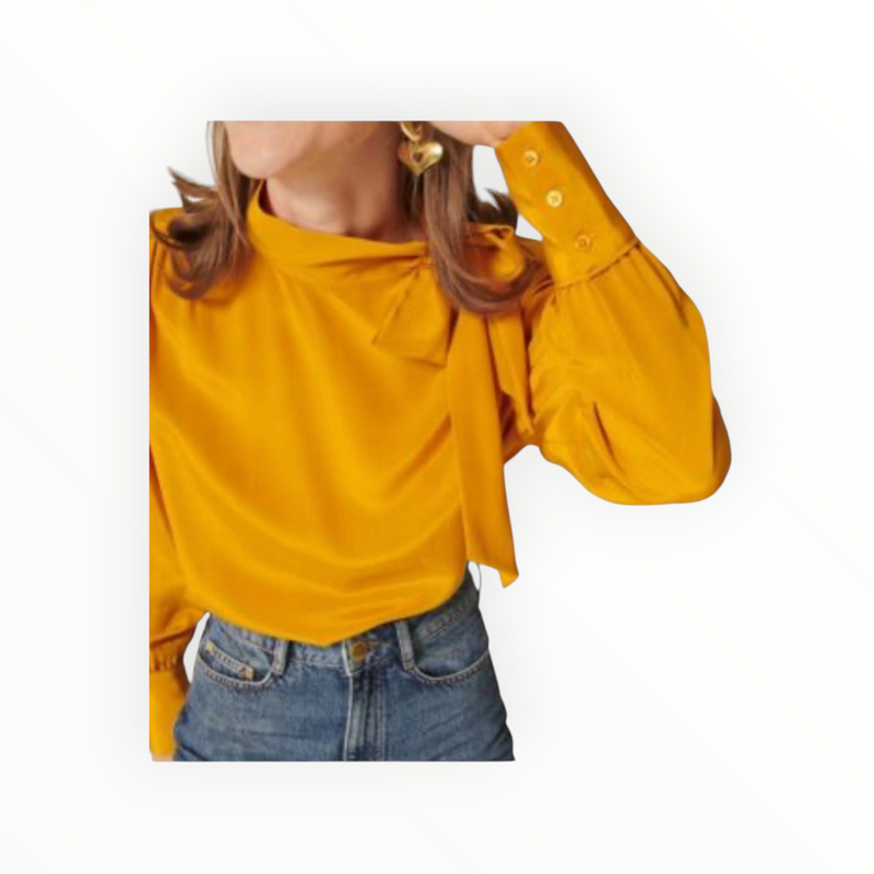 Tara Jarmon Tonie Blouse - Mustard
