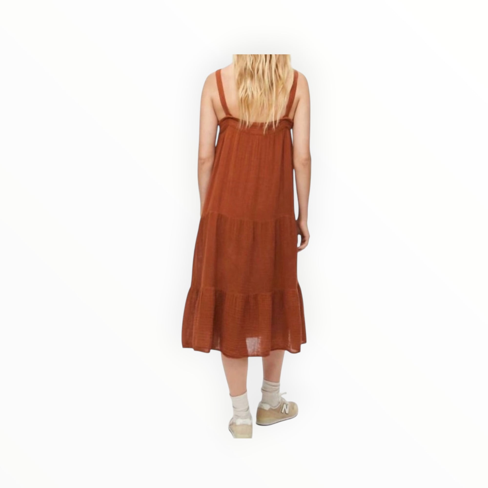 Michael Stars Evie Dress - Rust