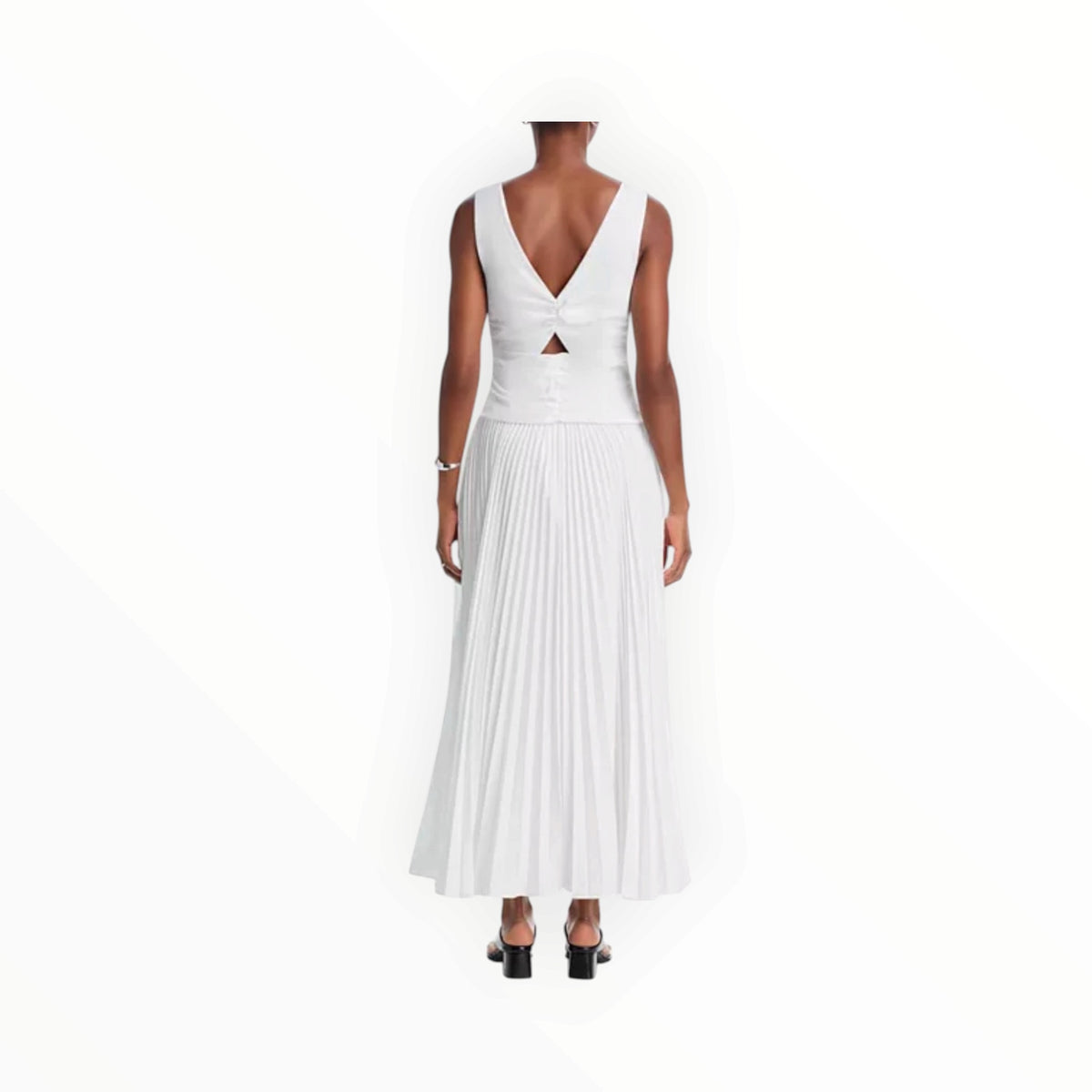 SIMKHAI Vivianne Dress - White
