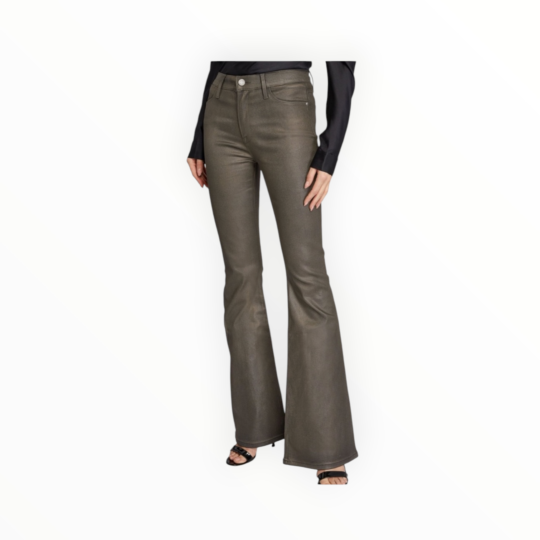 Frame Le High Flare - Pewter