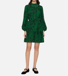 Sea New York Sunniva Print Long Sleeve Dress - Green