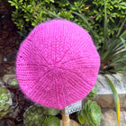 GANNI Mohair Beret - Phiox Pink