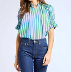 MILLE Marnie Blouse - Printemps Stripe