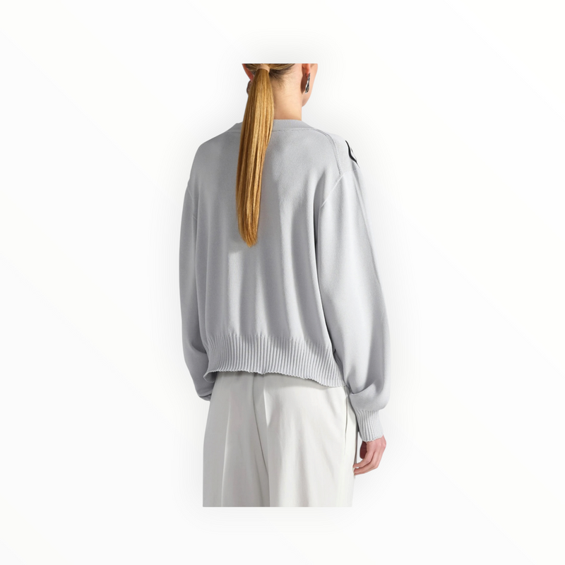 Liviana Conti Embroidered Open Front Cardigan - Brezza