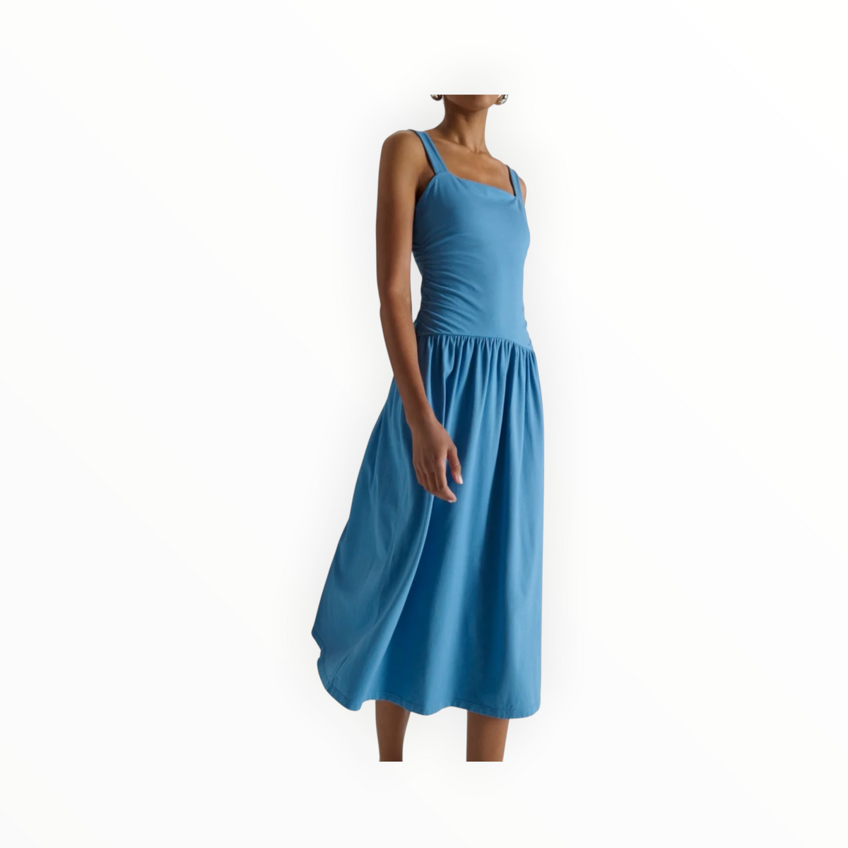 Nation Ltd Jennie Midi Dress - Indigo