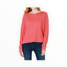 Sundry You Had Me At Bonjour Thermal Crew - Coral