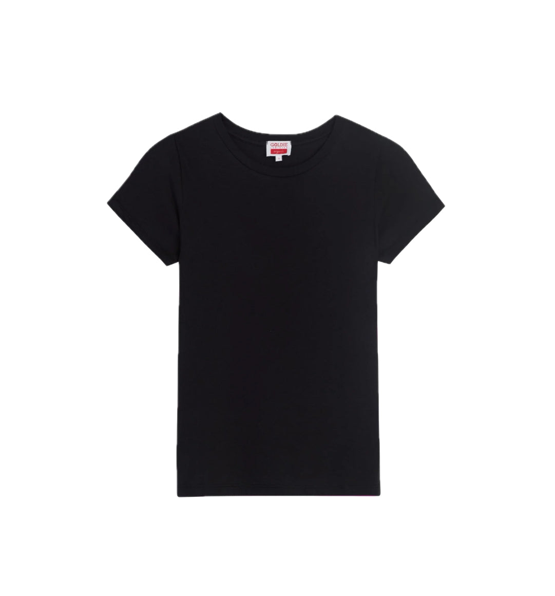 Goldie LeWinter Organic Classic Crew - Black