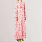 byTiMo Cut-Out Detailing Dress - Pink Blossom