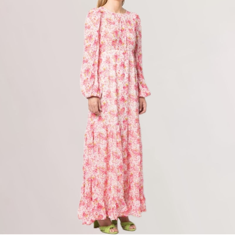 byTiMo Cut-Out Detailing Dress - Pink Blossom