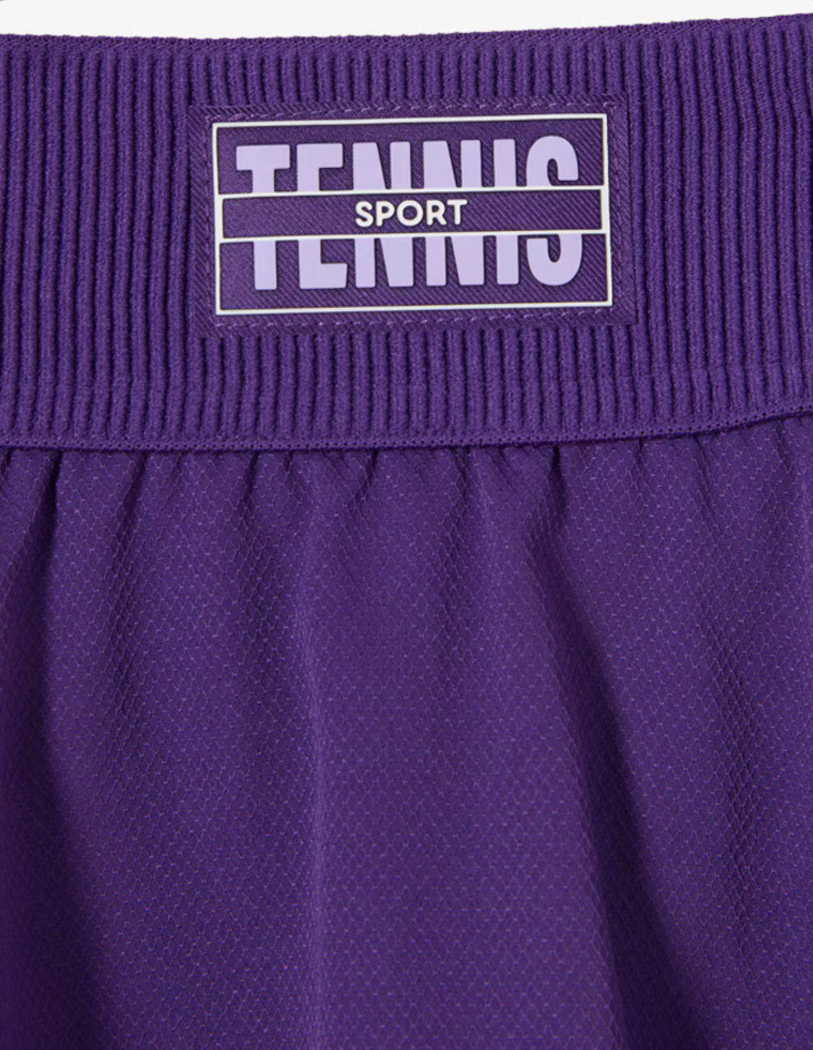Lacoste Pleated Back Ultra-Dry Tennis Skirt - Purple