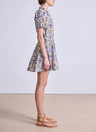 Apiece Apart Las Almas Dress - Batik Floral Cream