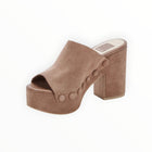 Dolce Vita Emol Platform Sandals - Mushroom Suede