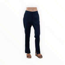 Elaine Kim Step Hem Tech Wisteria Pant - Indigo