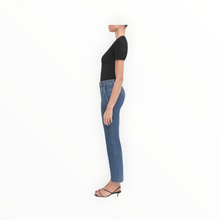 SIMKHAI Ansel Crop Flare Jeans - Midnight Wash