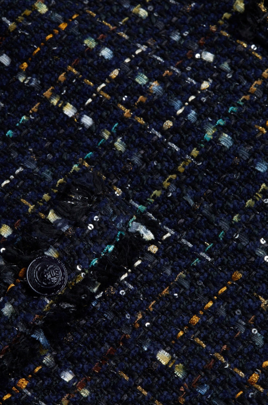 L'Agence Florian Dress - Midnight/Mustard