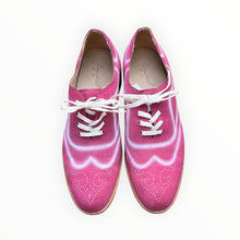 Esquival Handpainted Wingtip - Fuchsia