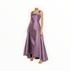 THEIA Zendaya Mikado Gown - Chrome Lavender