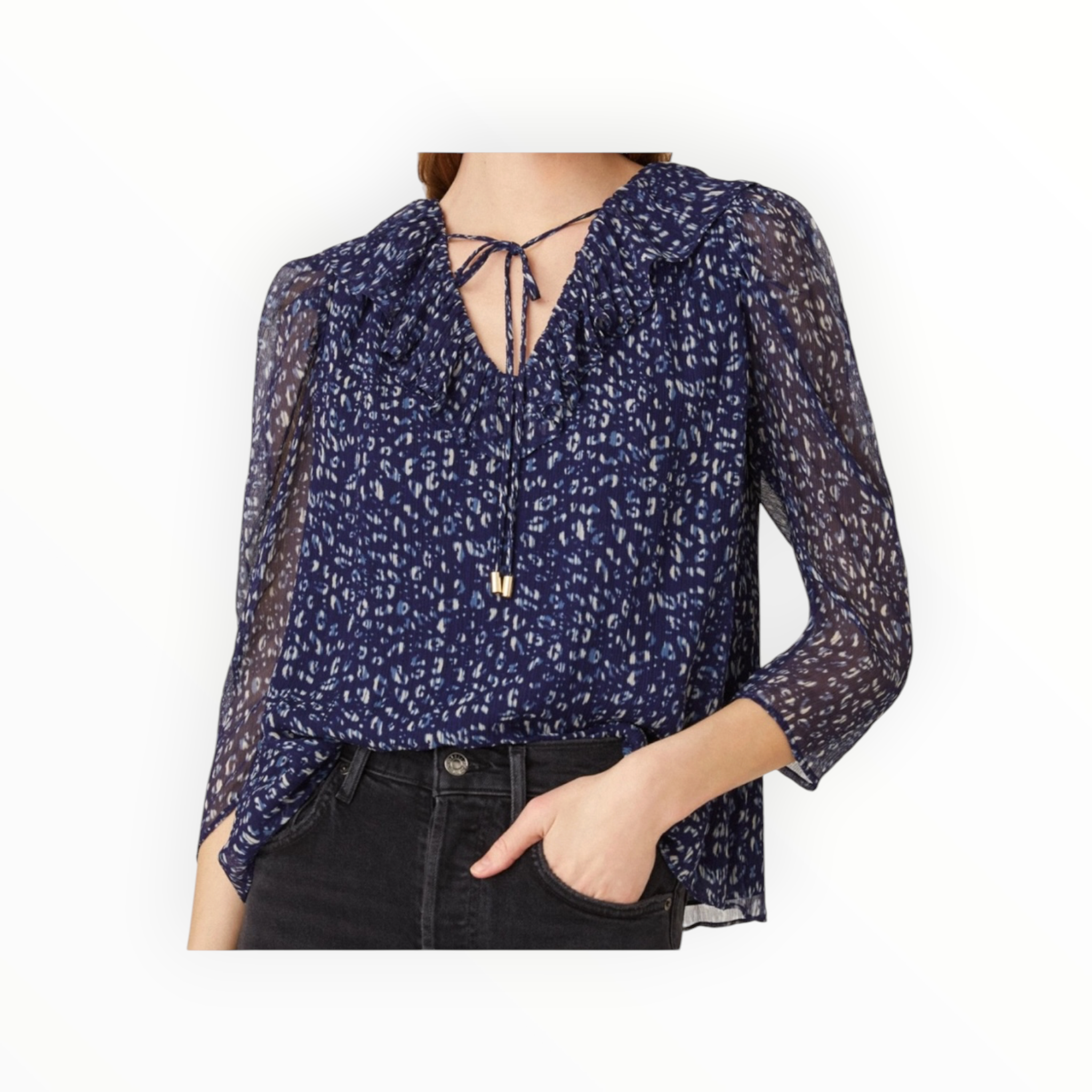Shoshanna Landen Top - Ink Multi