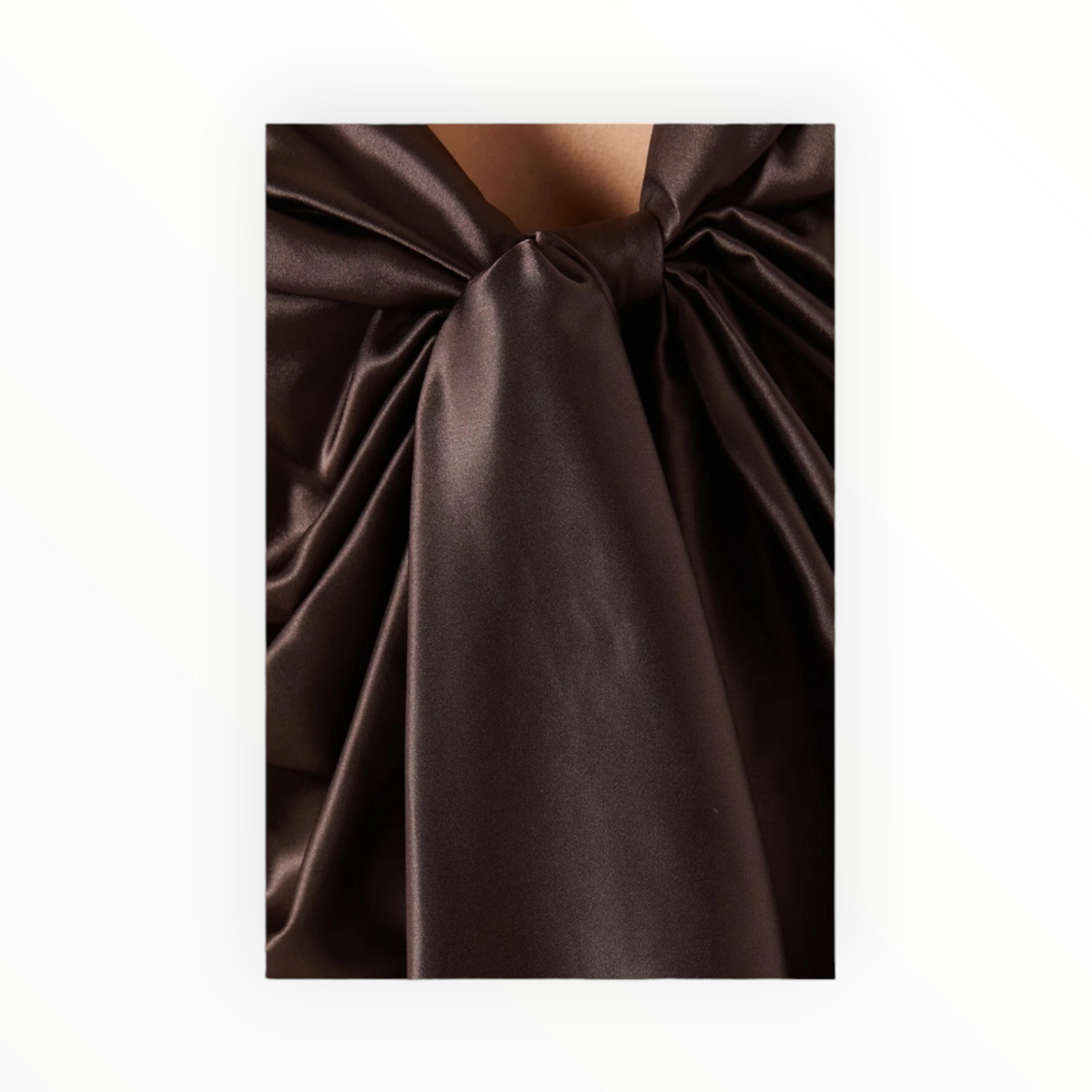 Toccin Sabrina Knot Cami Top - Espresso