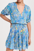 Poupette St. Barth Bona Mini Dress - Blue Corolle