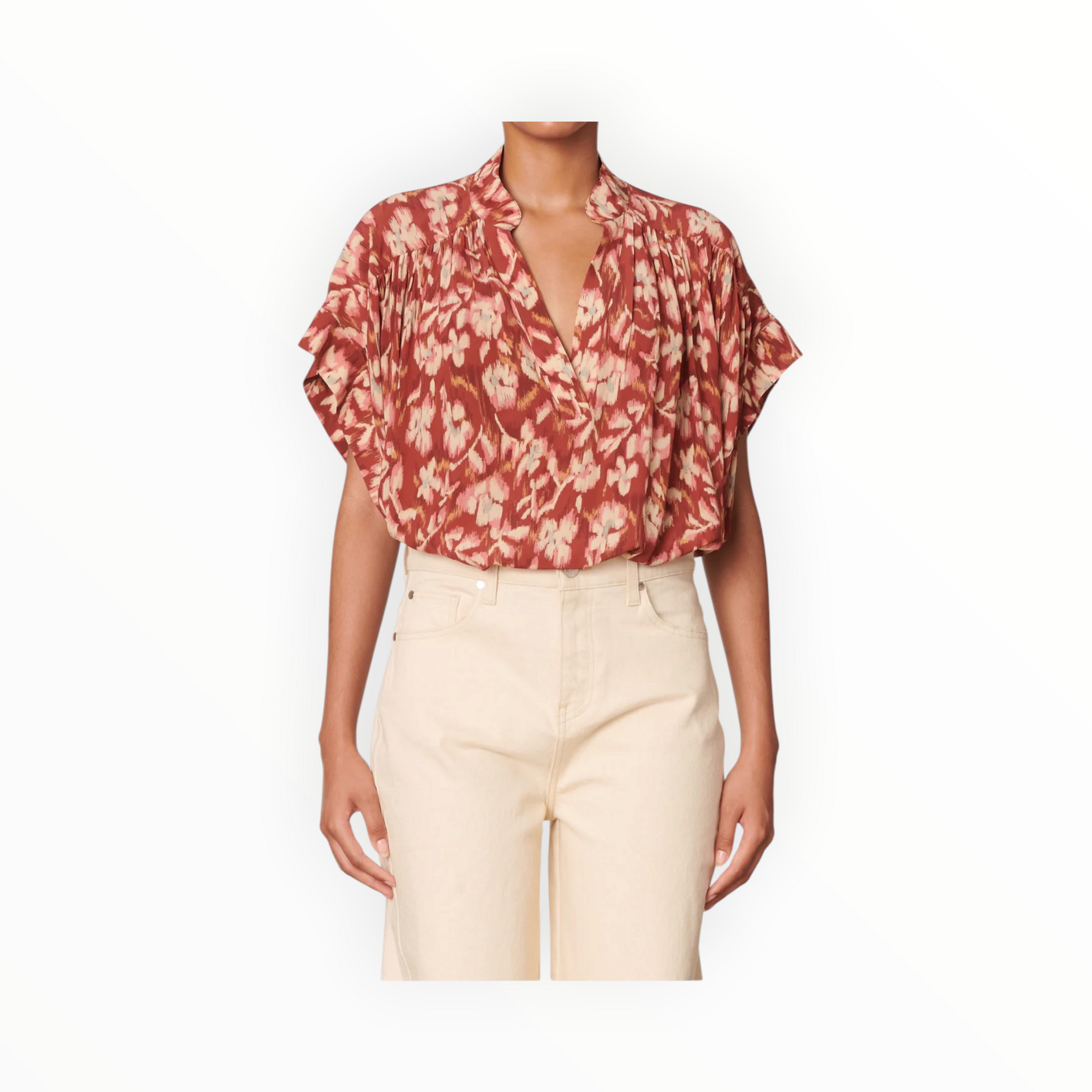 Vanessa Cory Blouse - Floral
