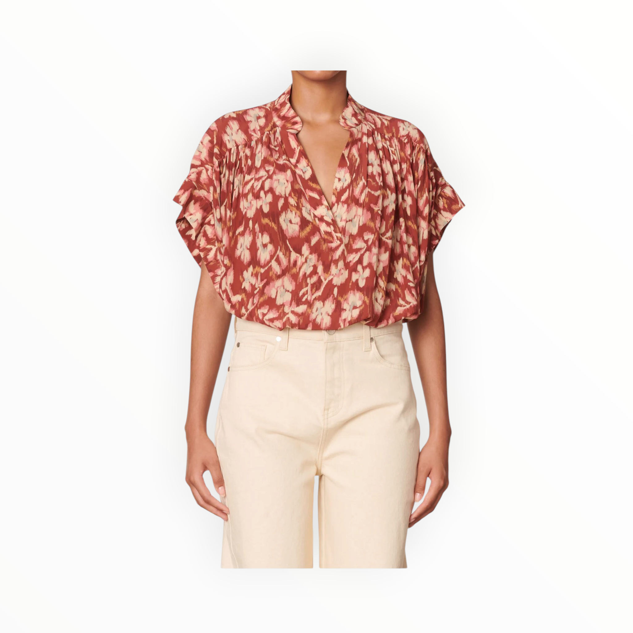 Vanessa Cory Blouse - Floral