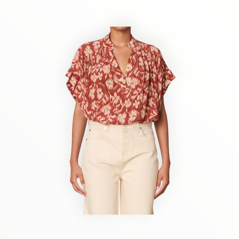 Vanessa Cory Blouse - Floral