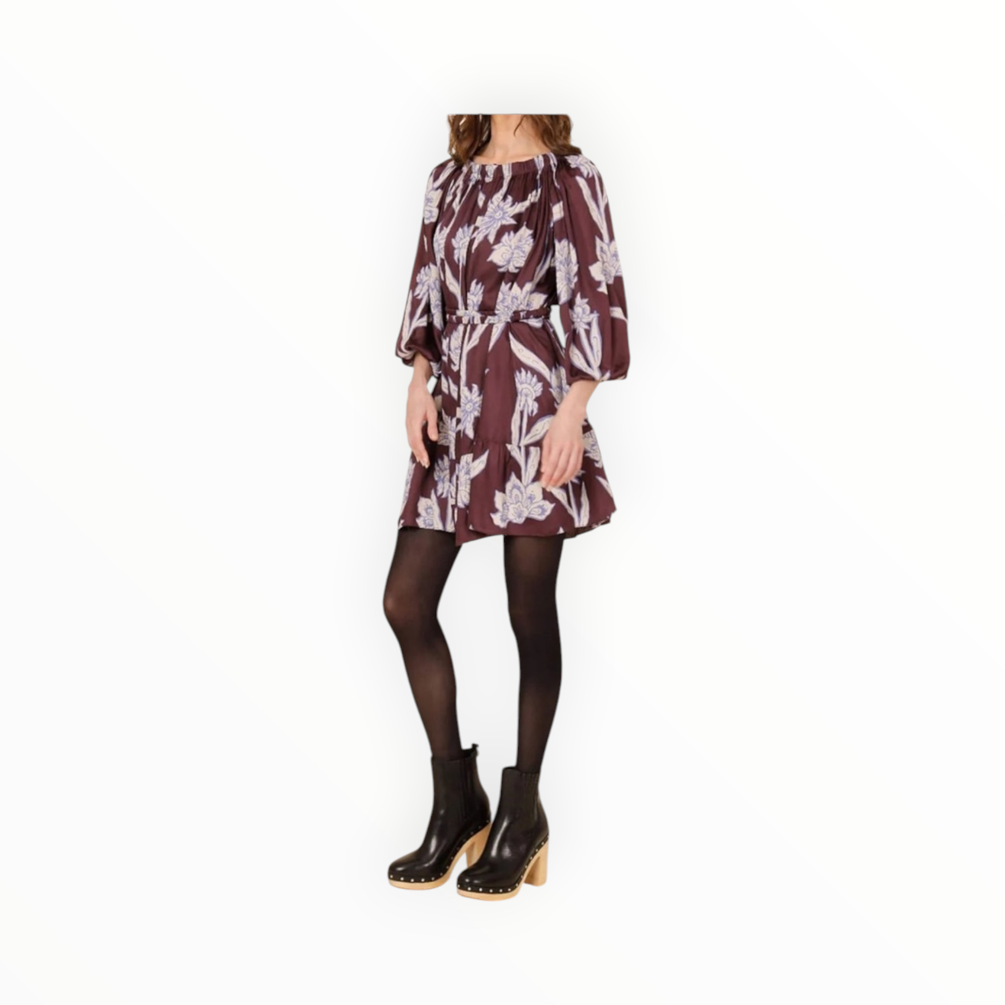 Omika Fitzgerald Mini Dress - Maira Bordeux