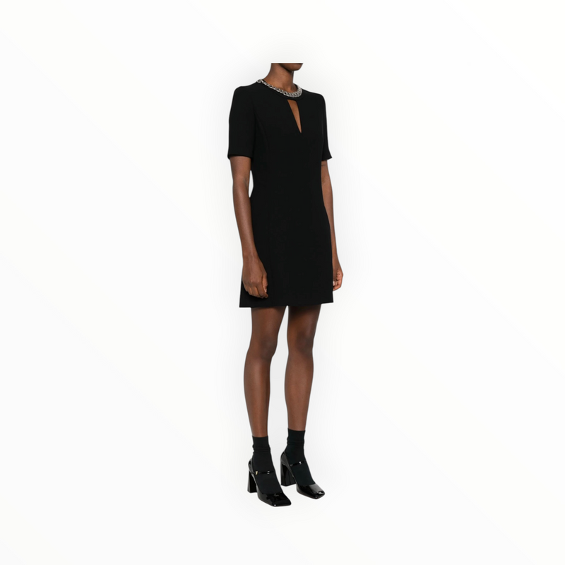 Barbara Bui Jewel Crepe Dress - Black