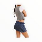 Free People Saturn Bubble Mini Skirt