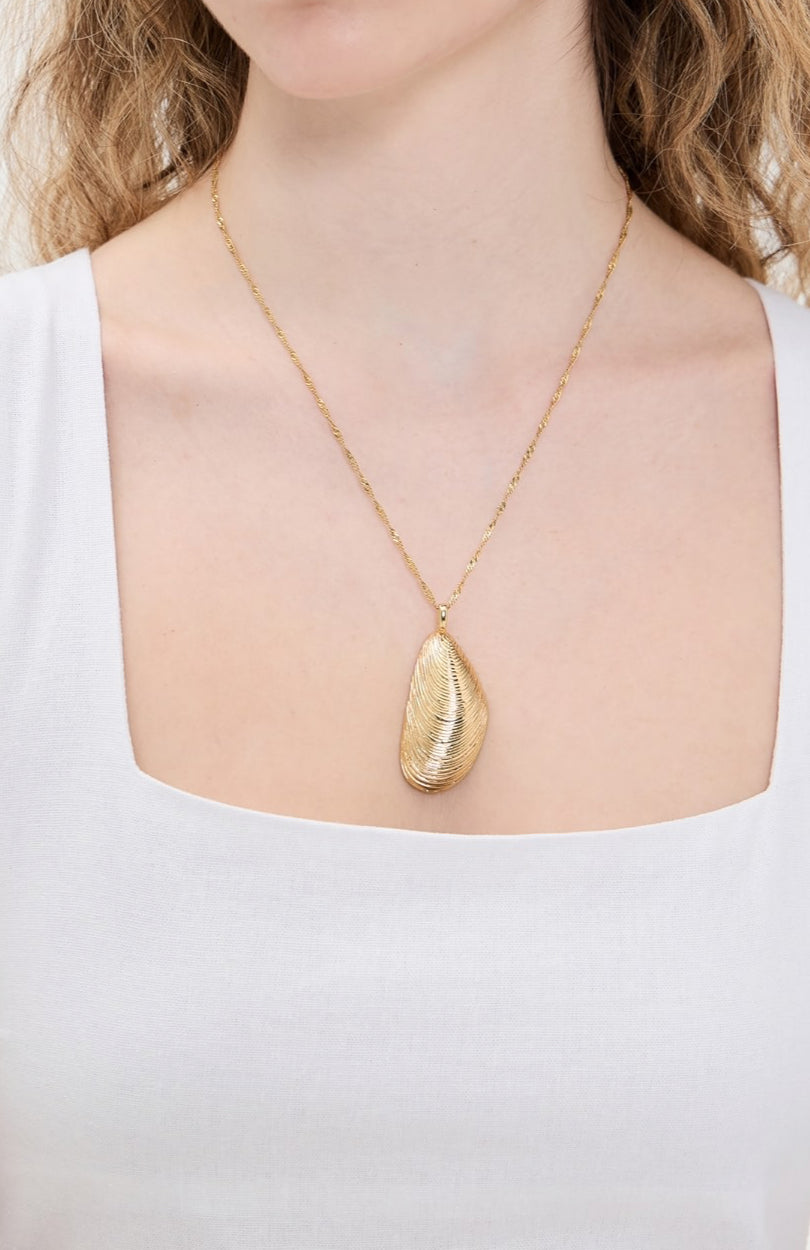 Anni Lu Moules Necklace - Gold