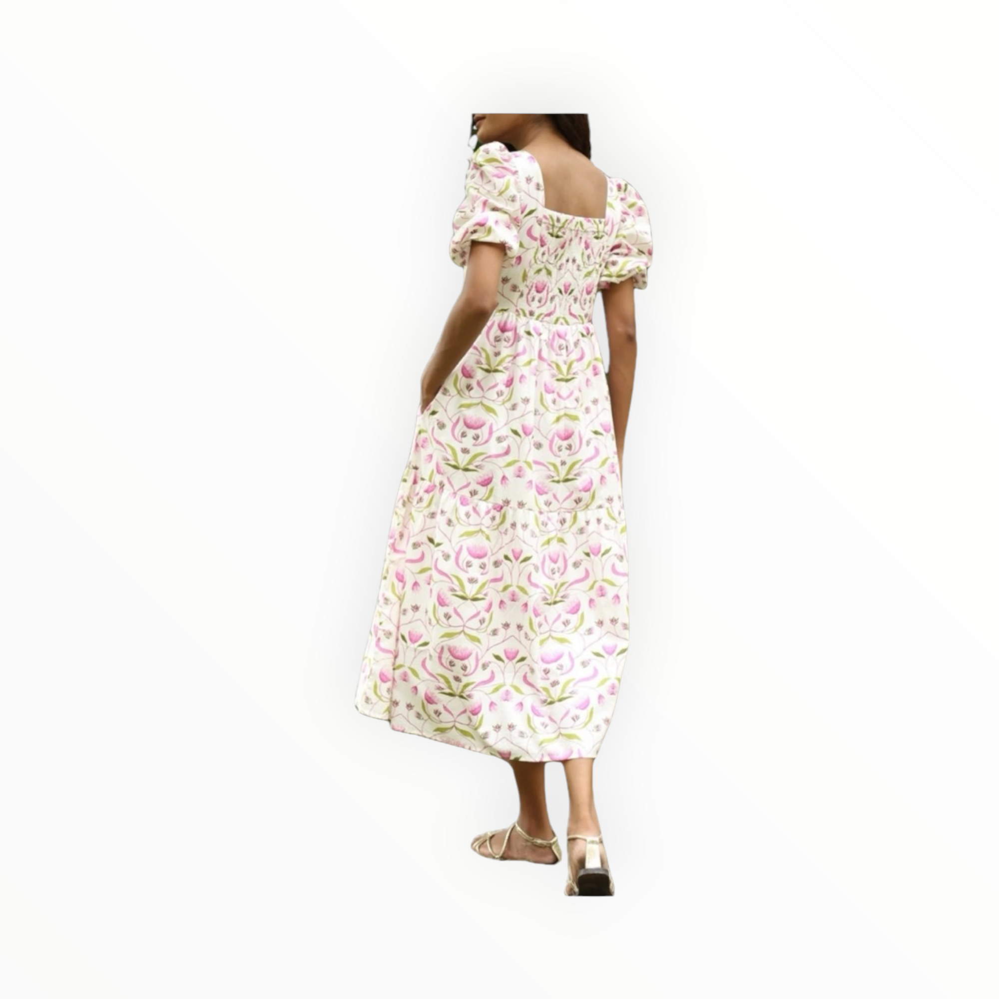 Beyond by Vera 1919 Estella Dress - Mangrove Pink