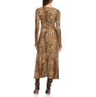 Fifteen Twenty Kourtney Cross-Front Midi Dress