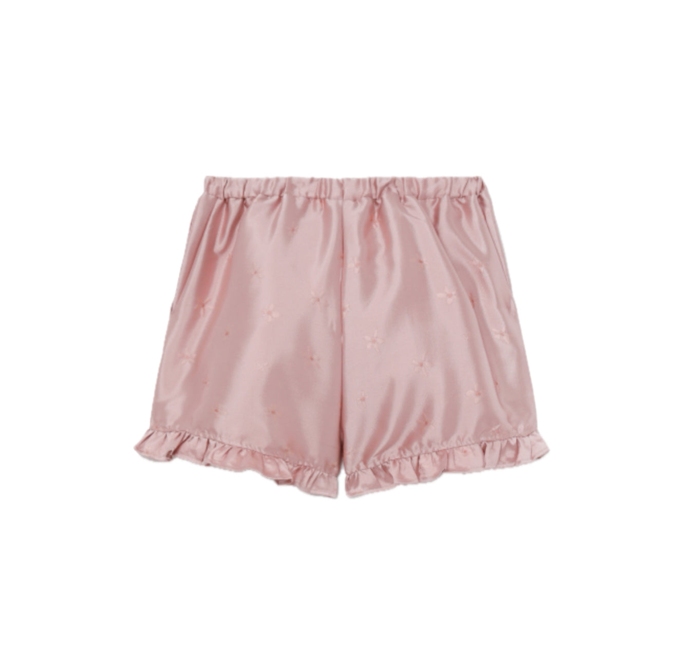 Sister Jane Jacquard Tulip Shorts - Pale Pink