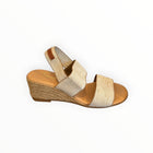 Pinaz Elastic Strap Espadrille - Natural