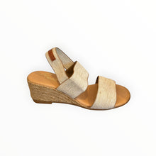 Pinaz Elastic Strap Espadrille - Natural