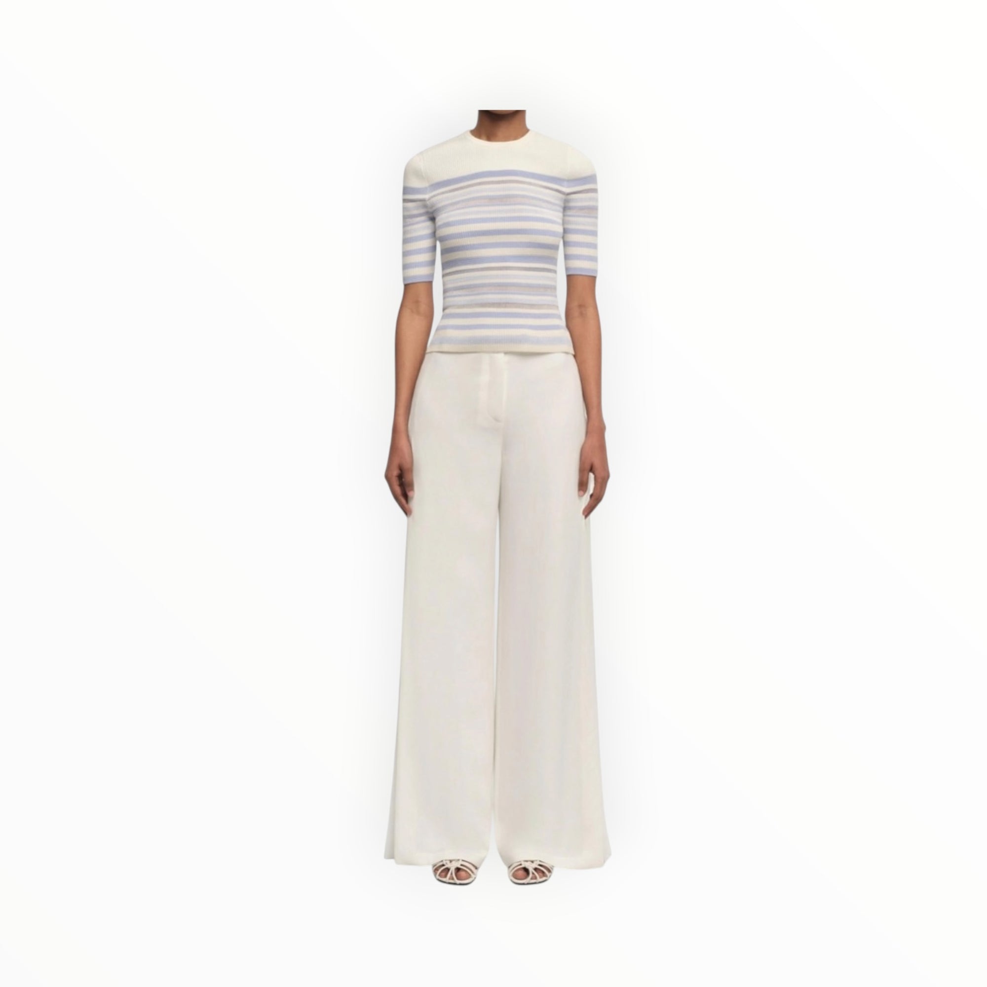 SIMKHAI Elena Top - French Blue Stripe