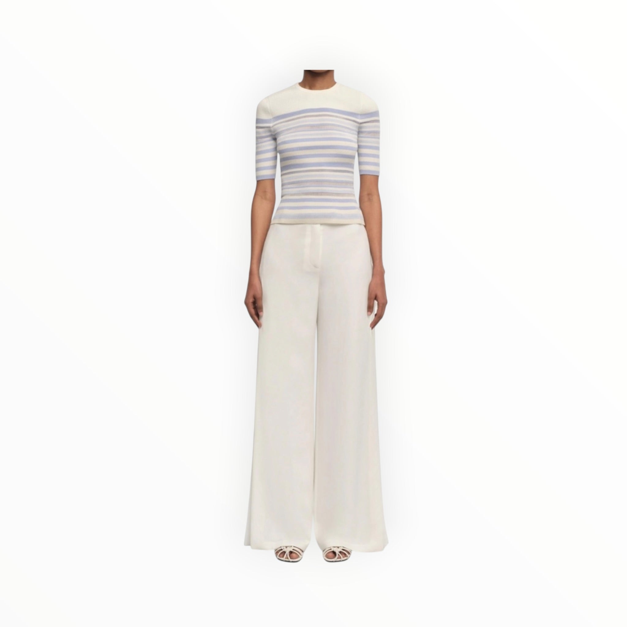 SIMKHAI Elena Top - French Blue Stripe