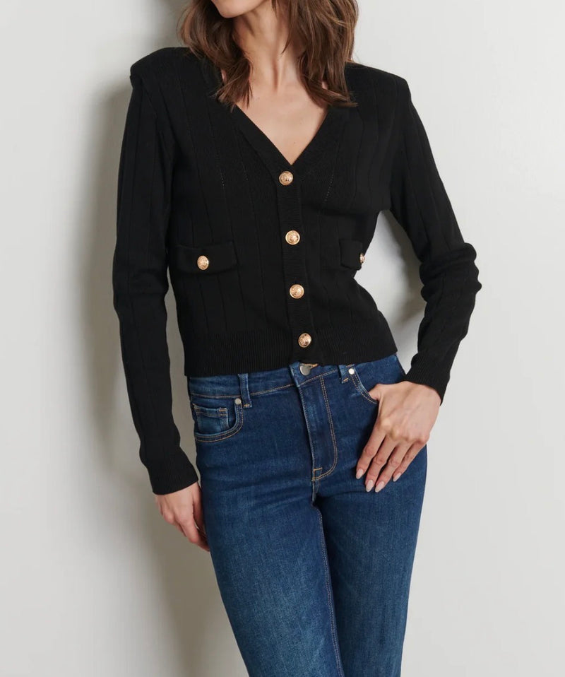 LINE Ellis Cardigan - Caviar