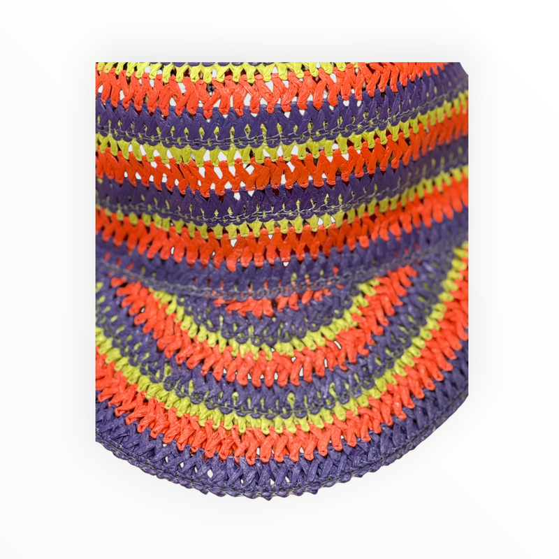 MY BOB Grace Cap - Purple/Orange