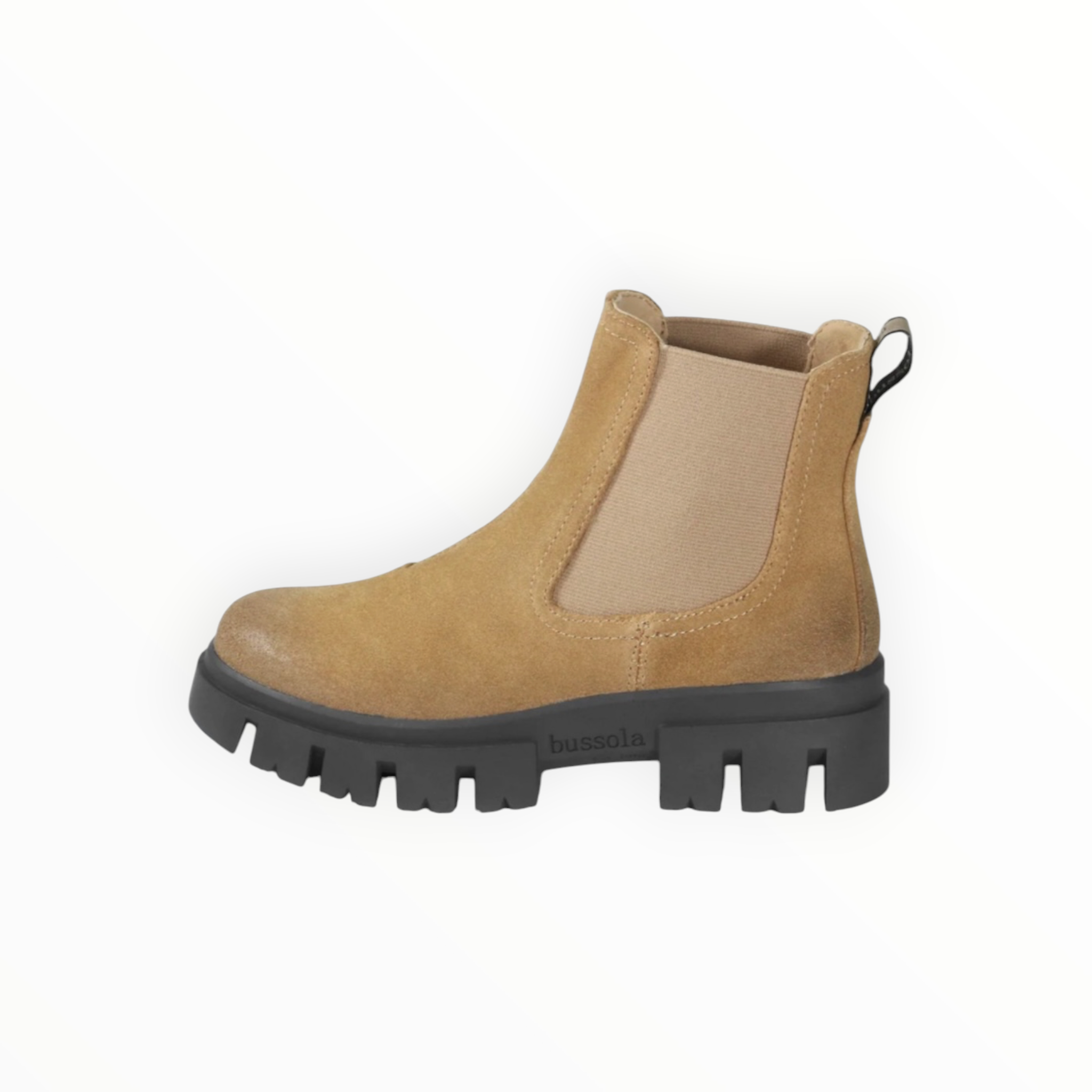 bussola Corvara Chunky Chelsea Boots - Vintage Camel