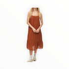 Michael Stars Evie Dress - Rust