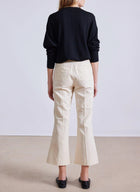 Apiece Apart Rene Flare Trouser - Ecru