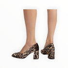 Penelope Chilvers Gamine Velvet Shoe - Brown
