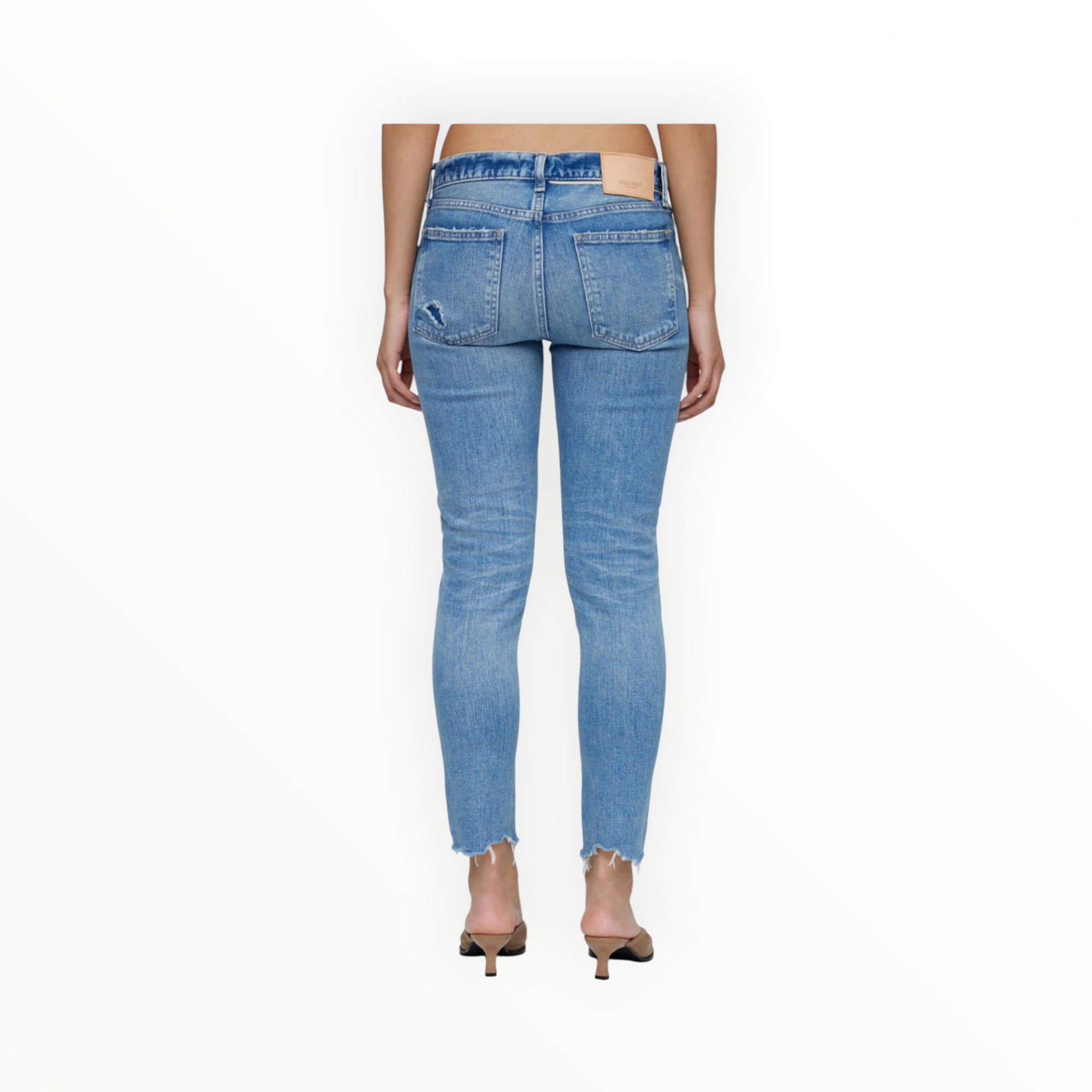 Moussy Vintage Depew Skinny Jean - Light Blue