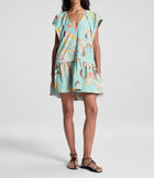 A.L.C. Ember Printed Mini Dress - Mint Multi