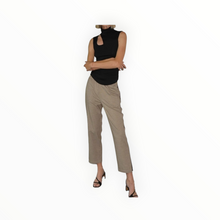 LNA Kip Houndstooth Track Pant - Chestnut