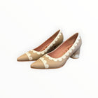 BUTRICH Melanie Midi Pump - Sand/Off-White
