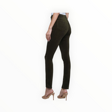 L'Agence Josie Skinny Jean - Hunter Green Velvet